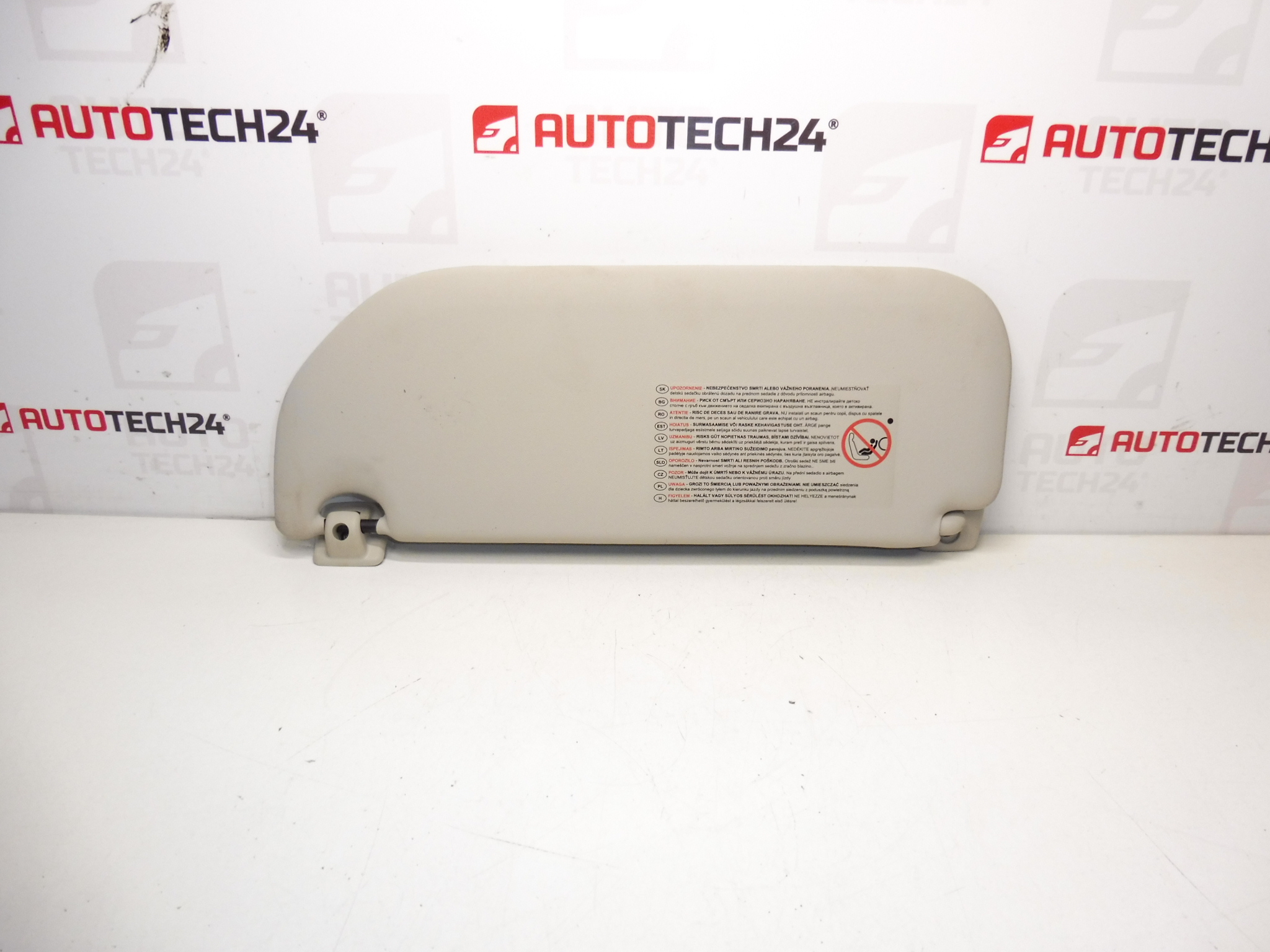Sluneční clona spolujezdce Citroën Peugeot 98000905BJ 98000906BJ