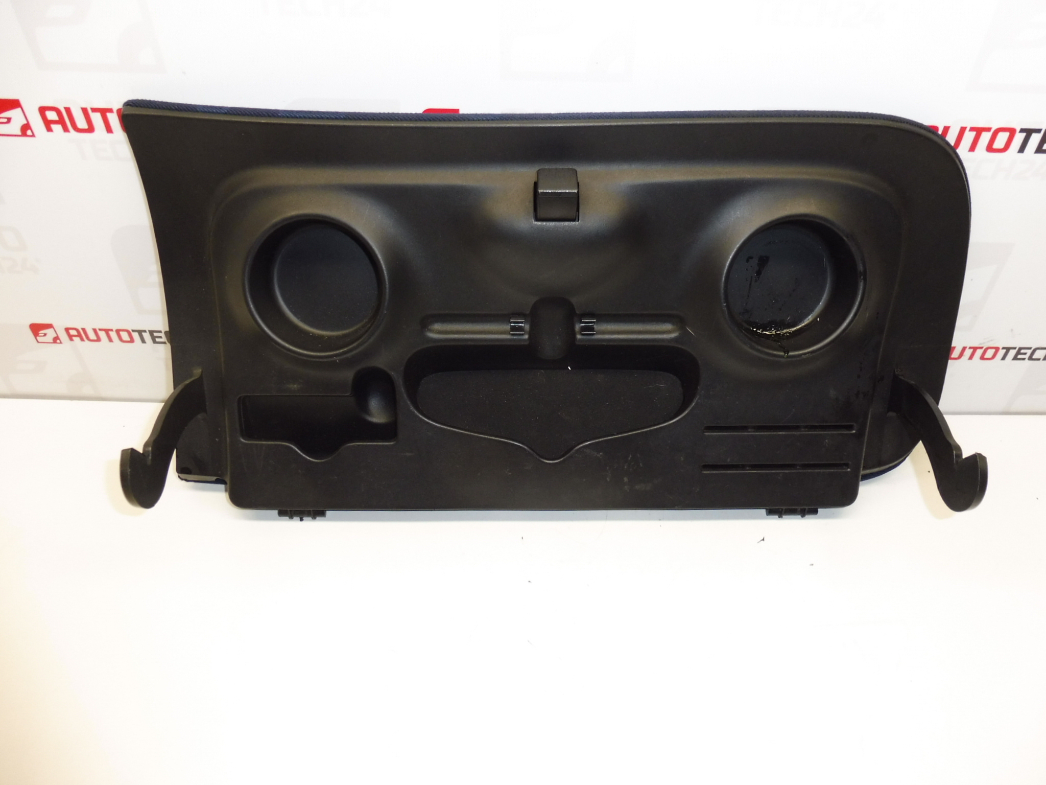 Víko odkládací schránky modrá látka Peugeot 206 96436467LD 8214LN