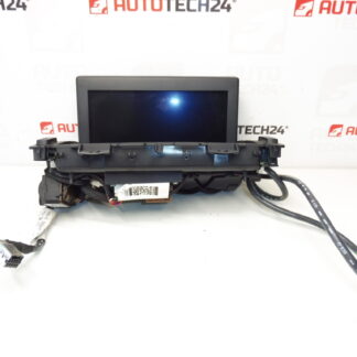 Display rádia počítače Peugeot 3008 5008 96735367ZD 6593E4