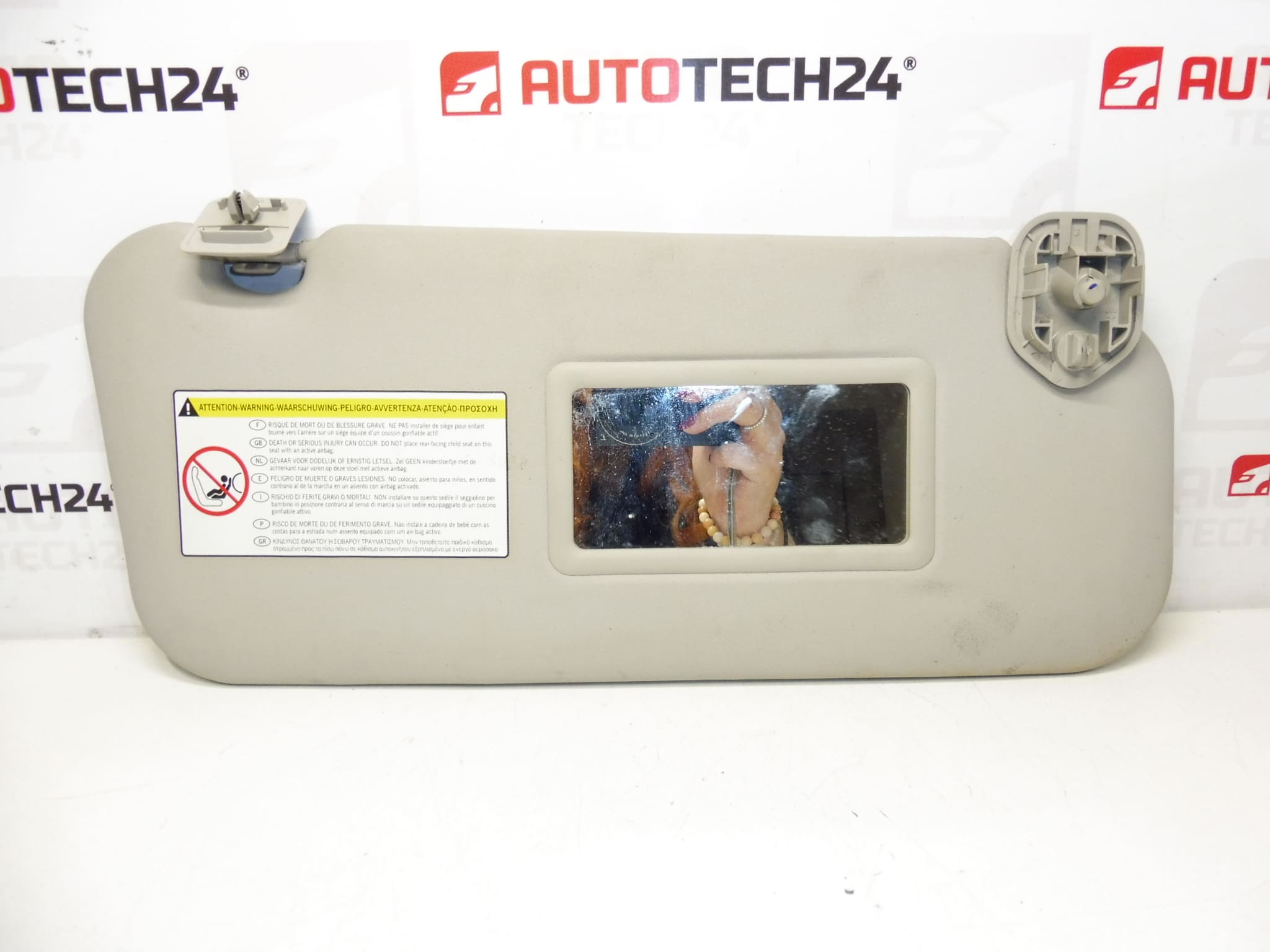 Pravá sluneční clona Citroën Peugeot 8143LW - Obrázek 2