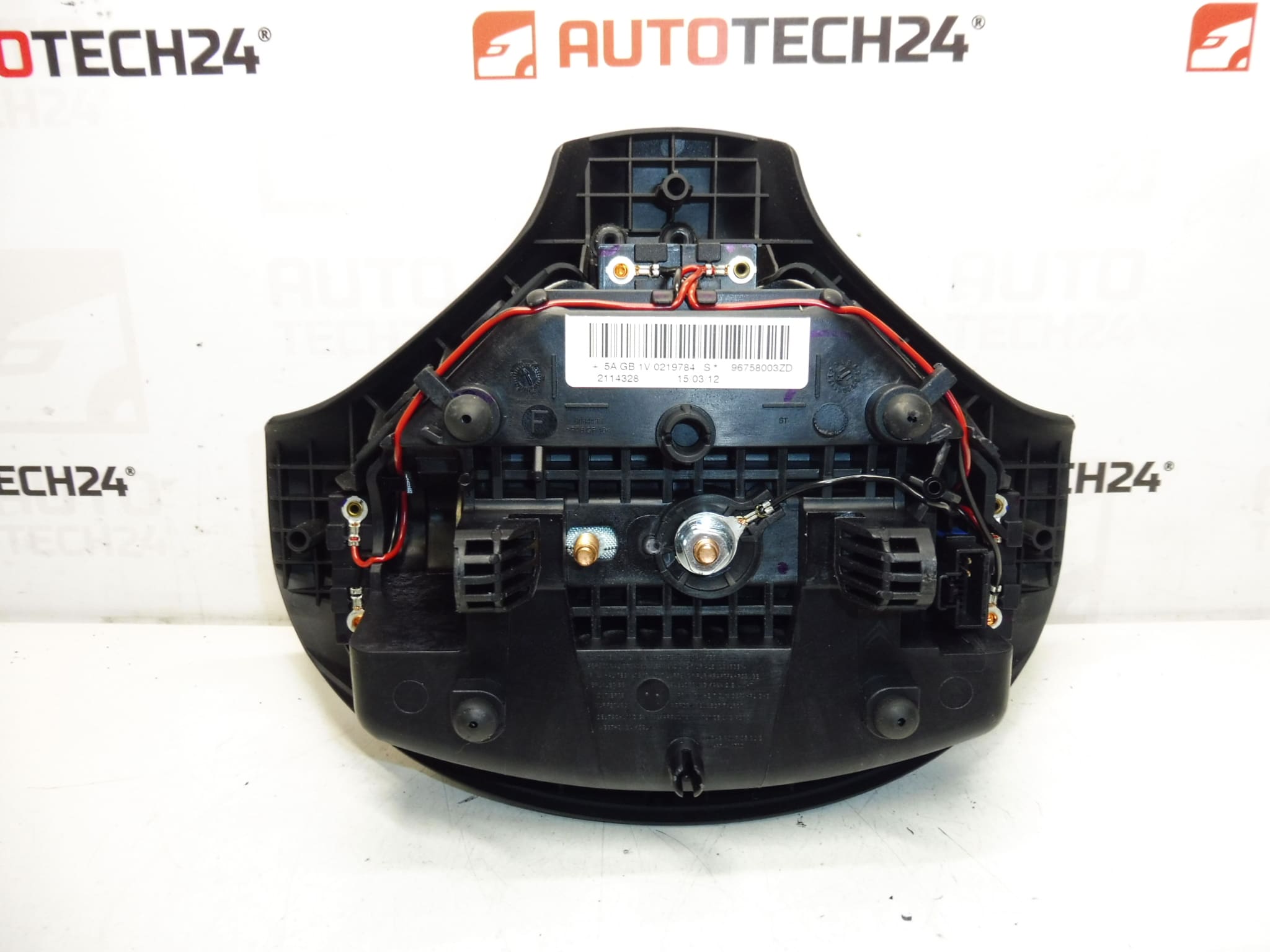 Volantový airbag Peugeot 308 96758003ZD 4112QQ - Obrázek 2