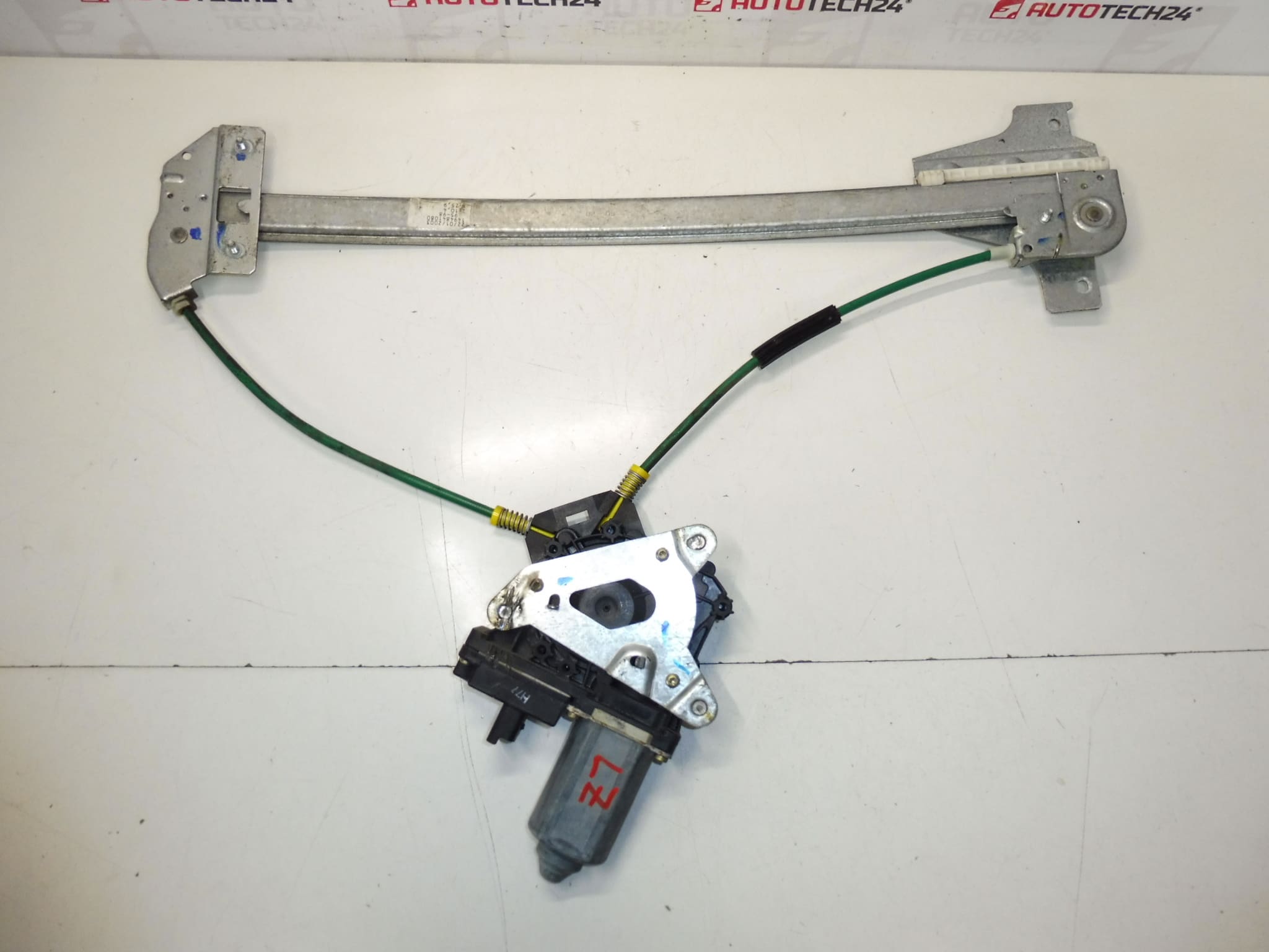 Mechanismus stahování levého zadního okna Citroën Peugeot 1494841080 922377 - Obrázek 2