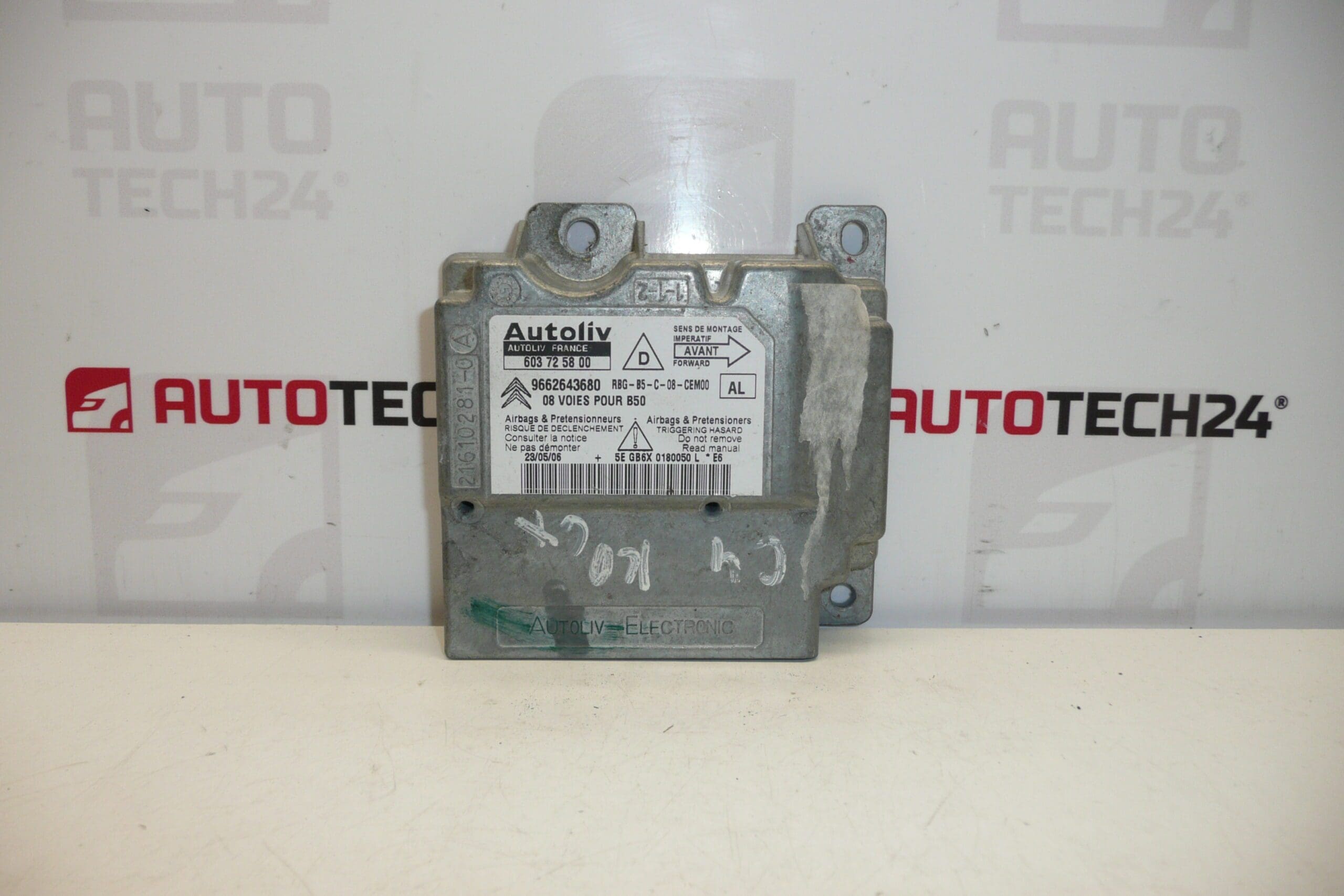 Jednotka airbagů Citroën C4 9662643680 654633