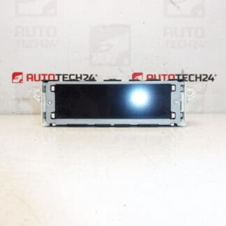 Display rádia počítače Citroën Peugeot 966631380 9821851780 6593P2