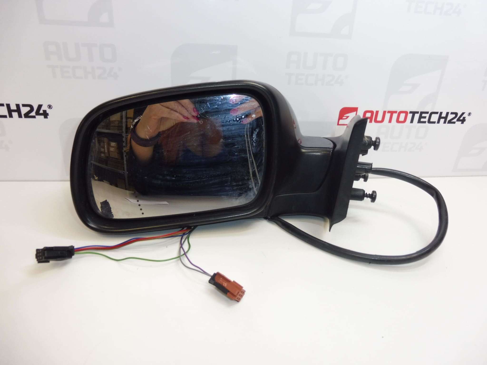 Levé zrcátko elektricky sklopné EZWD Peugeot 307 8149VV - Obrázek 2