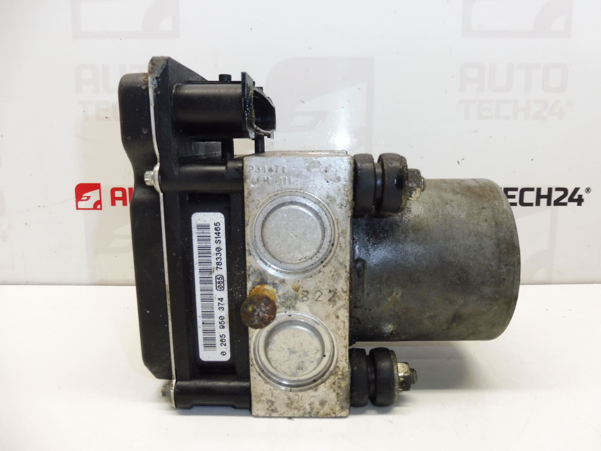 Řídicí jednotka a hydraulické čerpadlo ABS/ESP BOSCH pro Peugeot 307, č. dílu 9660535780 / 0265950374